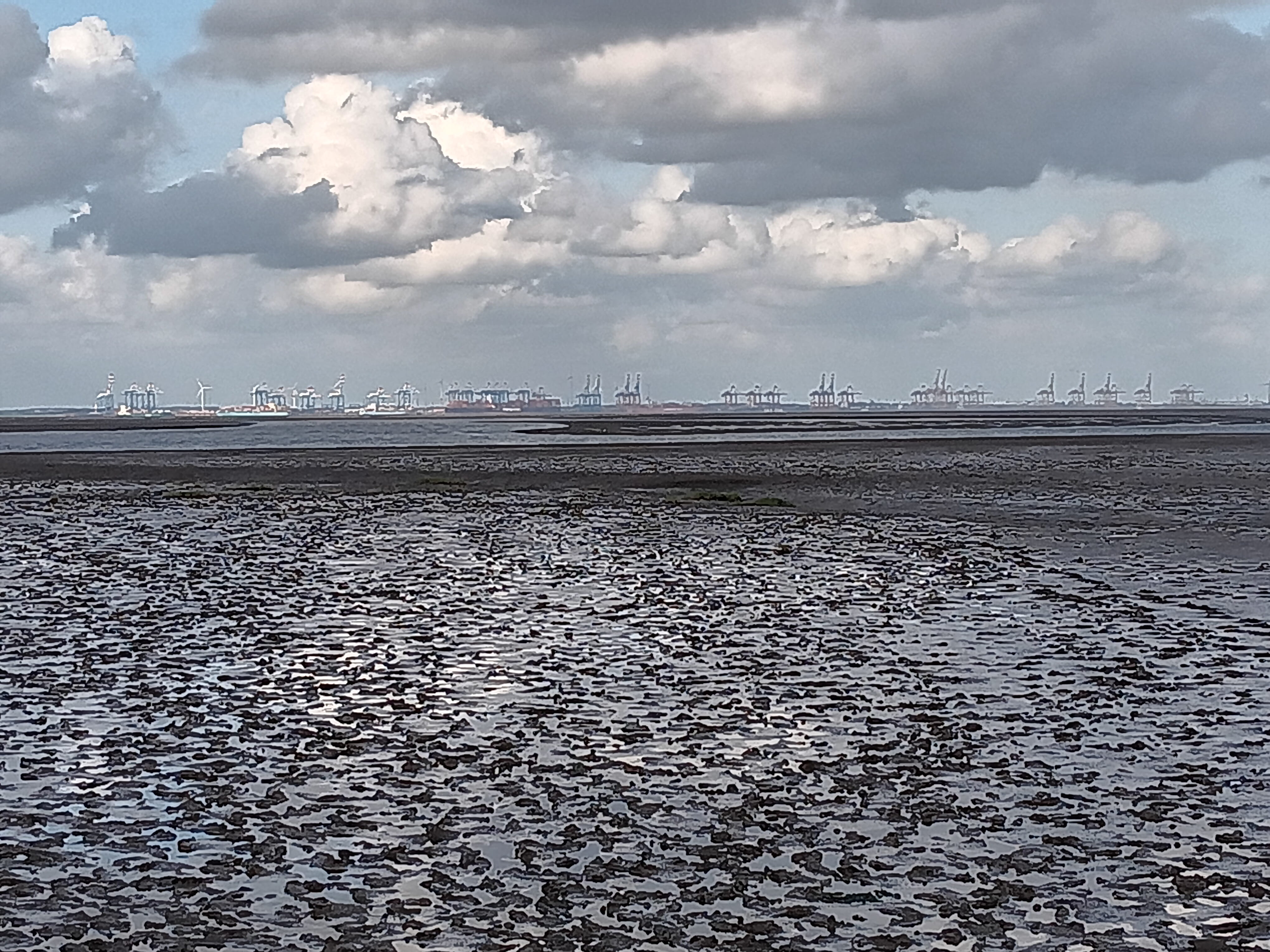 Blick auf Wolhelmshaven