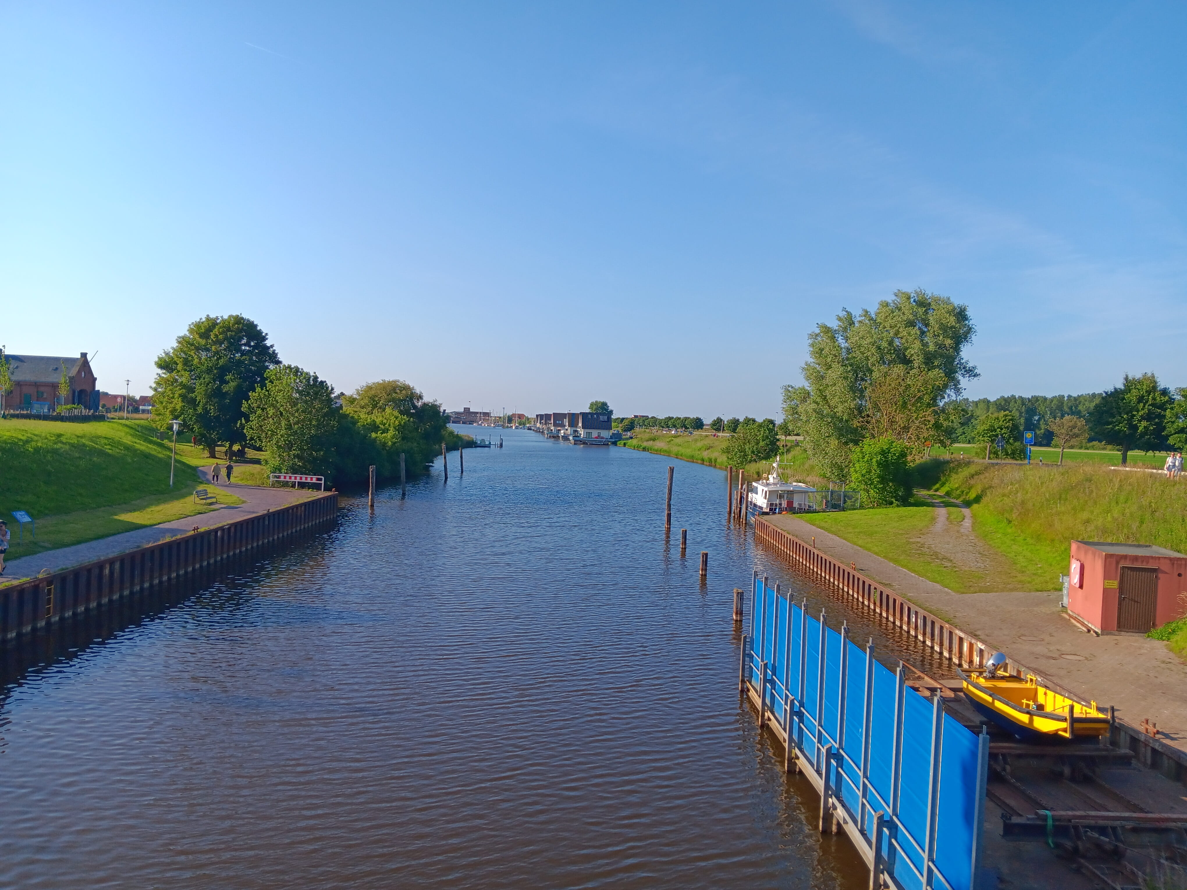 Fluss in Carolinensiel