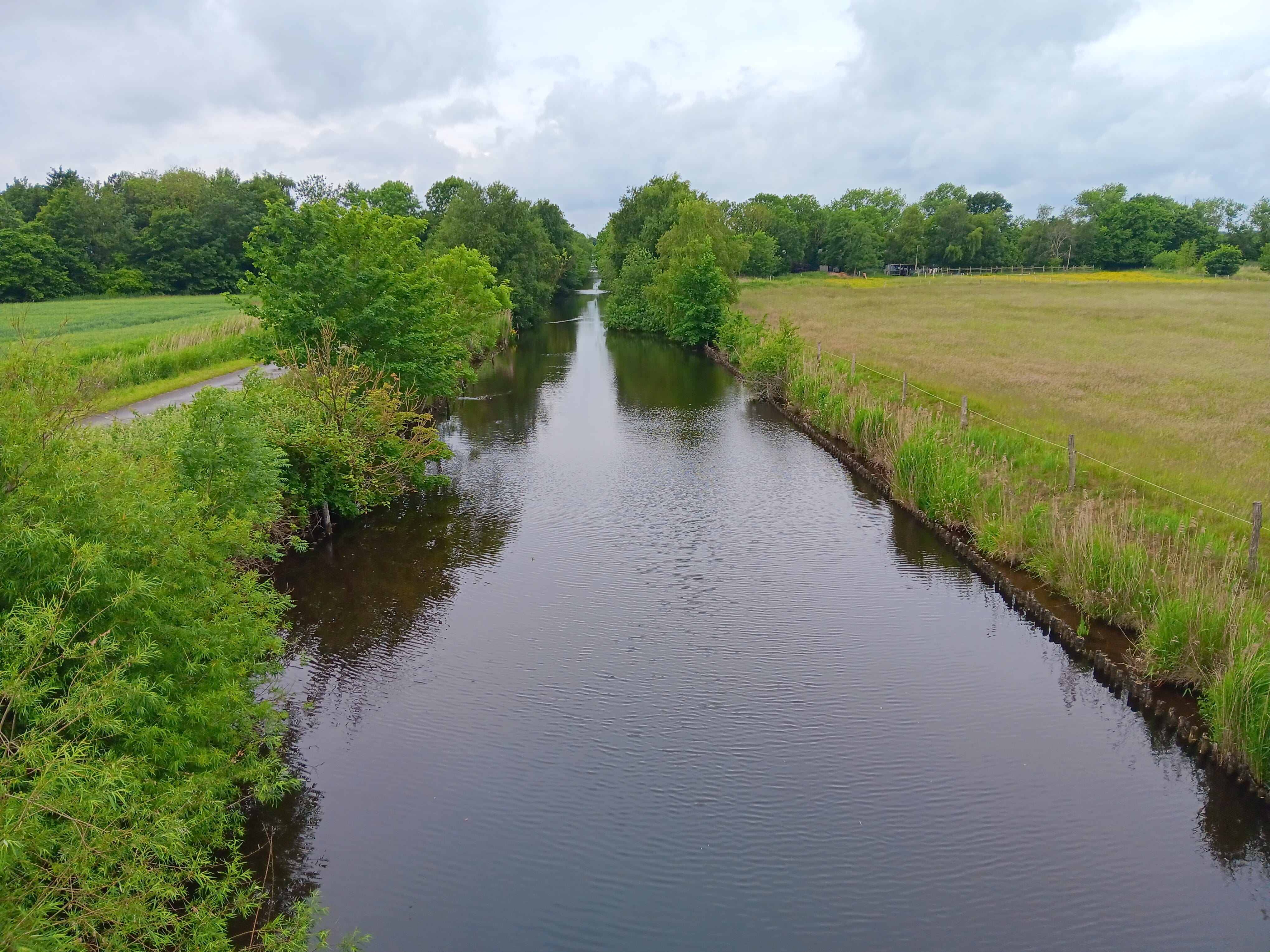 Fluss bei Emden