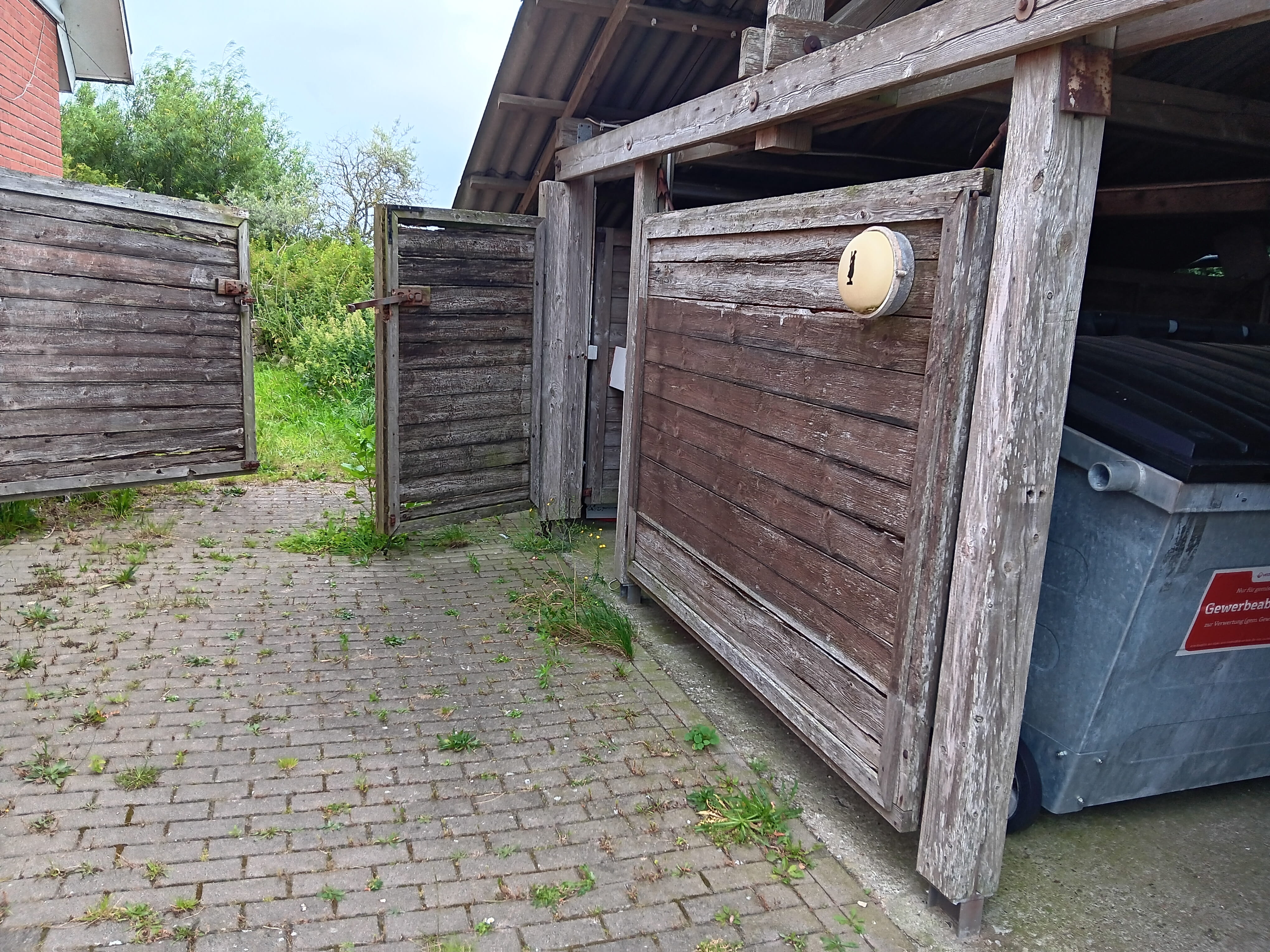 Husum Campingplatz Müllstation