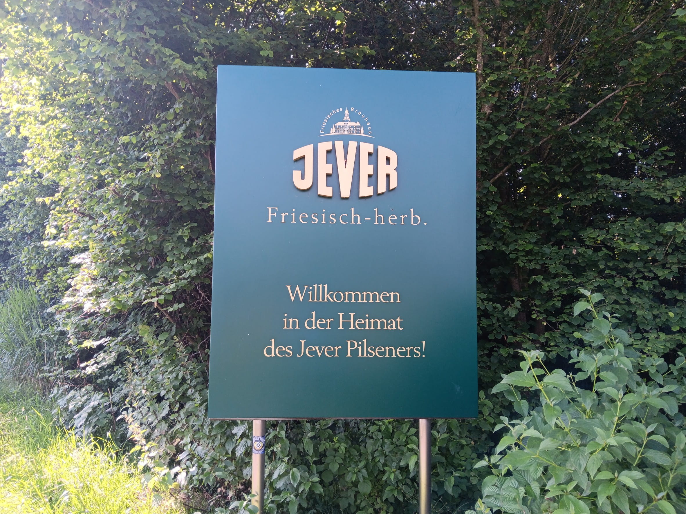 Schild in Jever