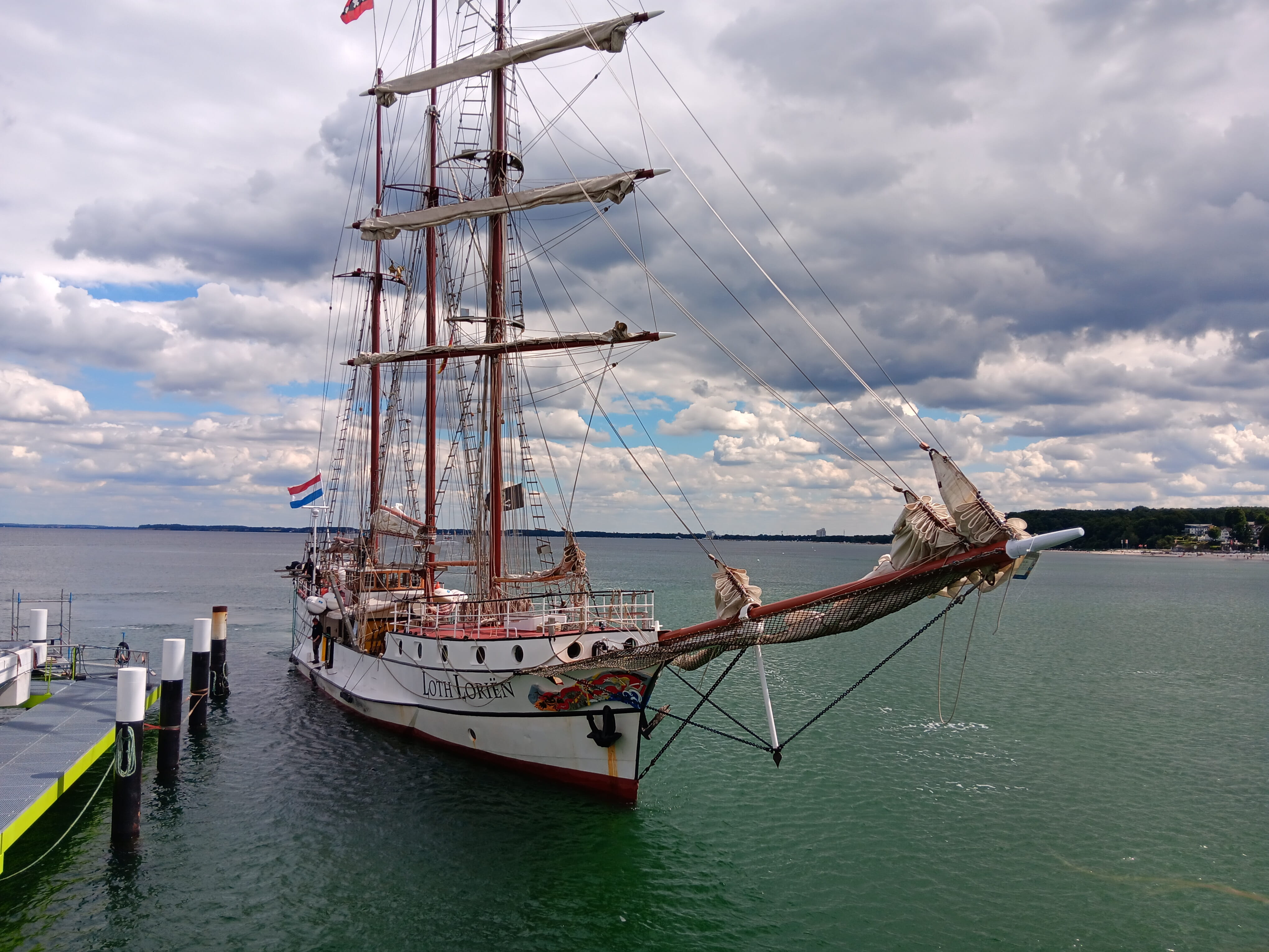 Segelschiff in Scharbeutz