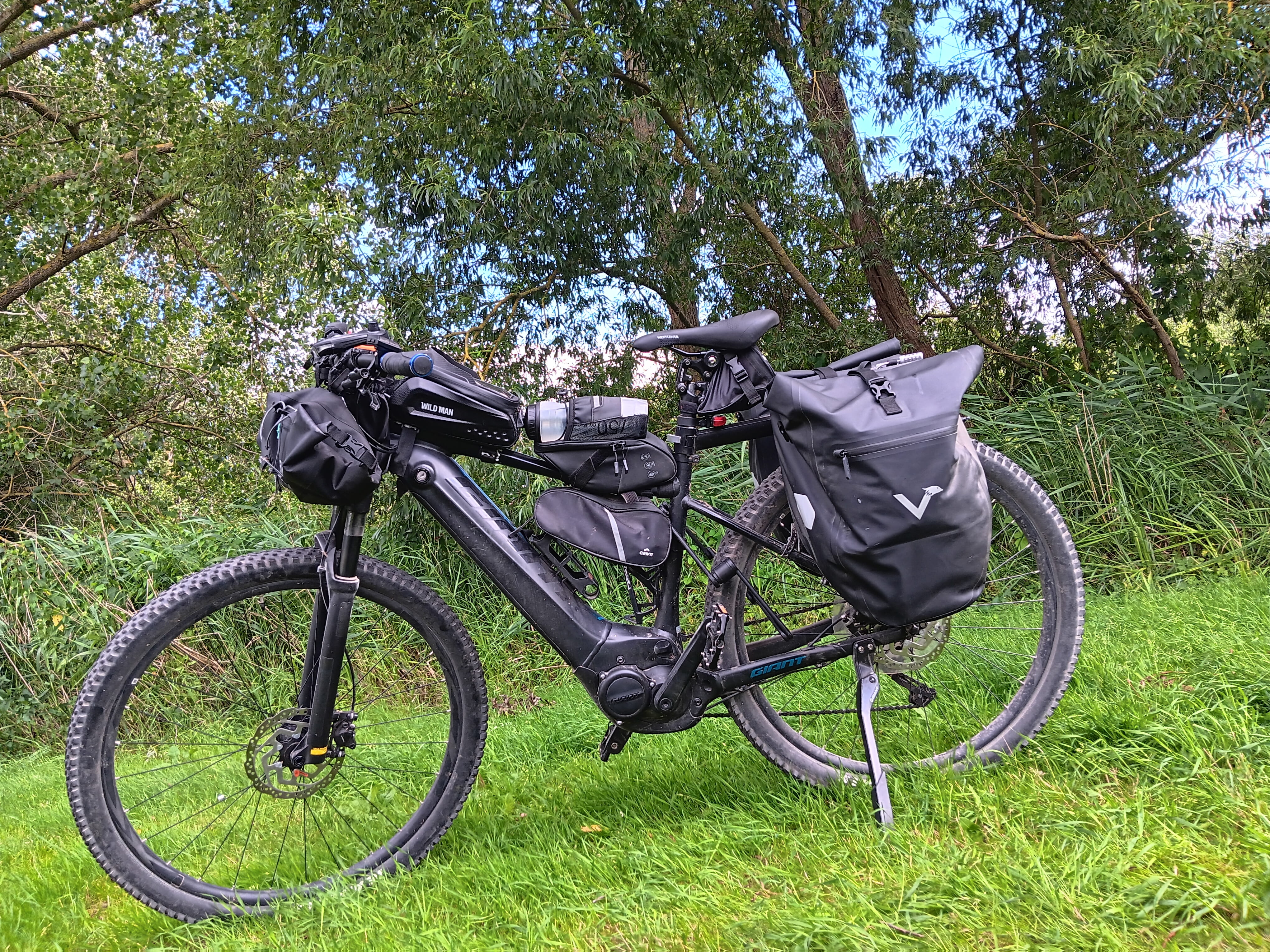 Fahrrad bei Abreise
